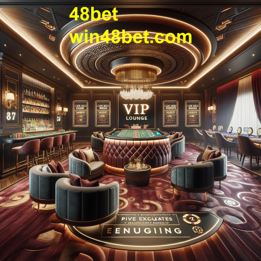 Explore o Exclusivo VIP Lounge do 48bet